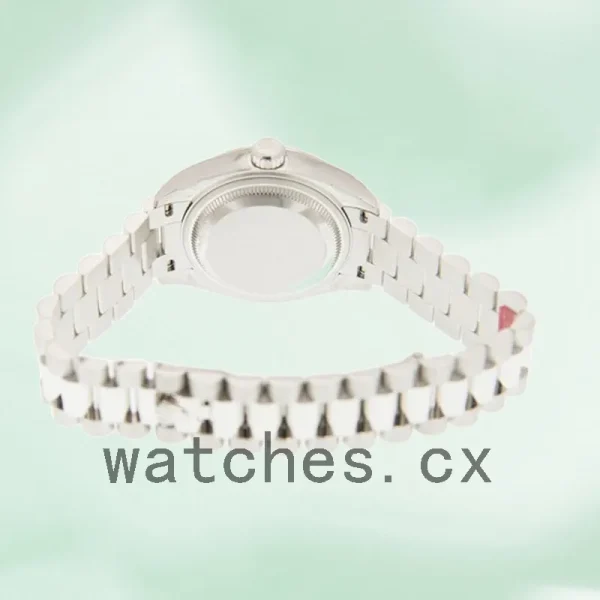 Rolex Datejust Ladies 28mm m279166-0001 President Bracelet Silver Diamond Dial - Image 4
