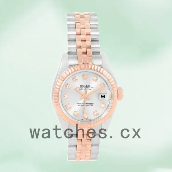 Rolex Datejust Ladies 28mm 279171 Silver Dial - Image 2