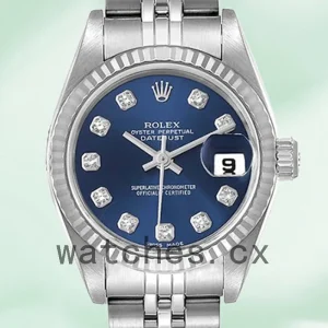 Rolex Datejust Ladies 279174 28mm Blue Dial