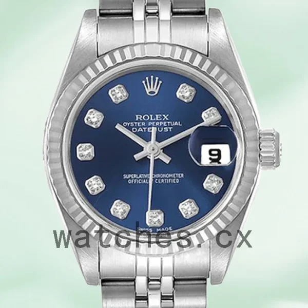 Rolex Datejust Ladies 279174 28mm Blue Dial