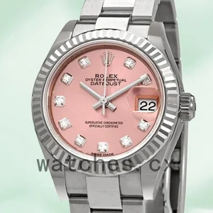 Rolex Datejust 28mm Ladies m279174-0004 Oyster Bracelet Silver-tone