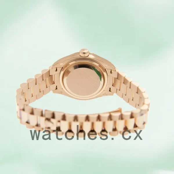 Rolex Datejust 28mm m279175-0014 Ladies President Bracelet/Jubilee Bracelet Rose Gold-tone - Image 4