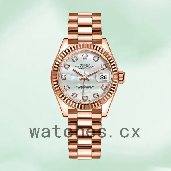 Rolex Datejust Ladies m279175-0017 28mm Rose Gold-tone - Image 2