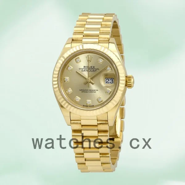Rolex Datejust Ladies m279178-0017 28mm Gold-tone - Image 2
