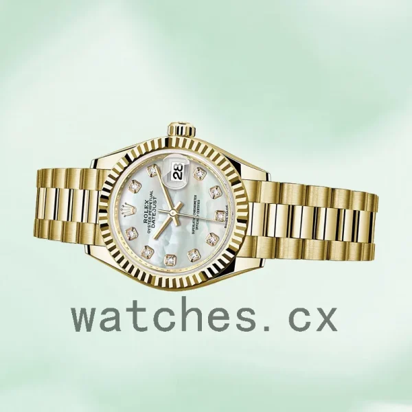 Rolex Datejust m279178-0025 Ladies 28mm Gold-tone - Image 3
