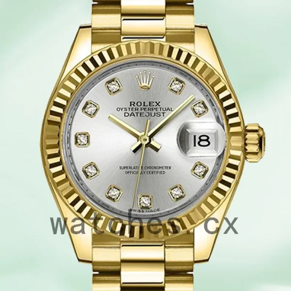 Rolex Datejust 28mm m279178-0015 Ladies President Bracelet/Jubilee Bracelet Gold-tone