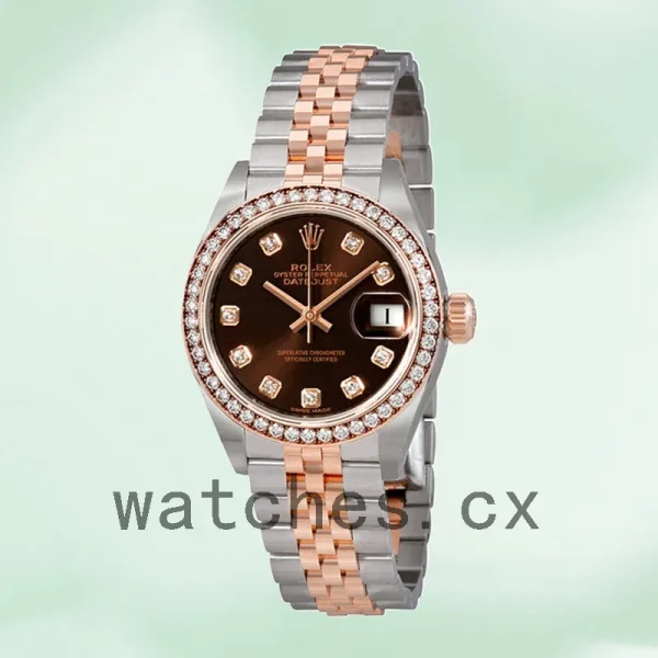 Rolex Datejust 28mm Ladies m279381rbr-0011 Automatic Silver-tone - Image 2