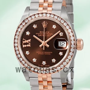 Rolex Datejust 28mm Ladies m279381rbr-0003 Chocolate Dial Automatic
