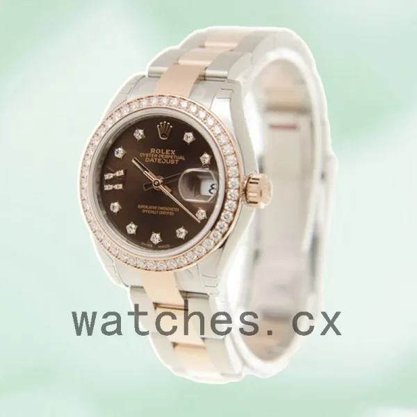 Rolex Datejust 28mm m279381rbr-0004 Ladies Automatic Silver-tone - Image 3