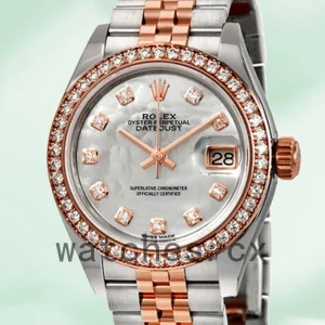 Rolex Datejust Ladies m279381rbr-0013 28mm Mother of Pearl Dial