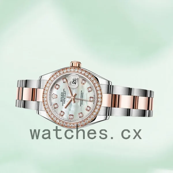Rolex Datejust 28mm m279381rbr-0014 Ladies Mother of Pearl Dial Silver-tone - Image 3