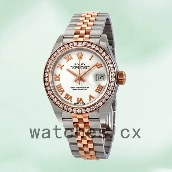 Rolex Datejust Ladies m279381rbr-0021 28mm White Dial Silver-tone - Image 2