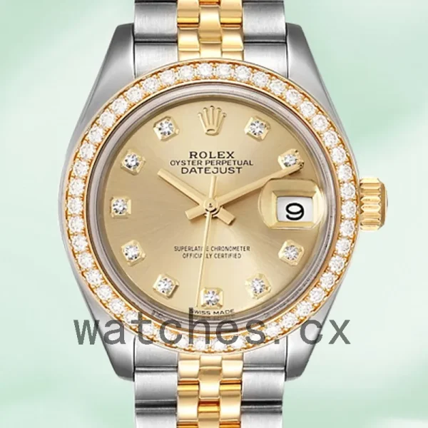 Rolex Datejust m279383rbr-0011 28mm Ladies Silver-tone