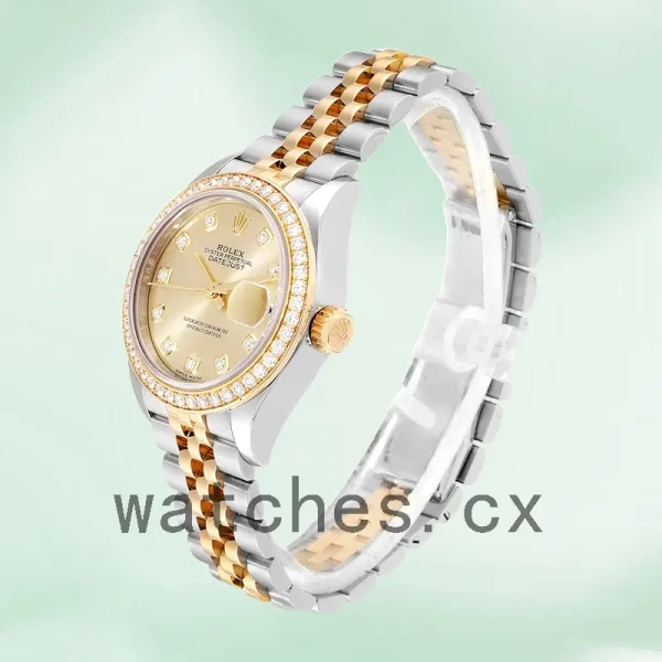 Rolex Datejust m279383rbr-0011 28mm Ladies Silver-tone - Image 3