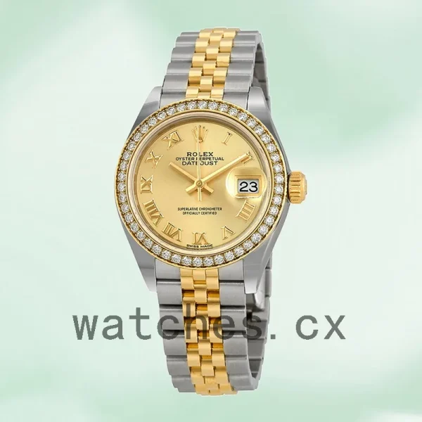 Rolex Datejust m279383rbr-0009 Ladies 28mm Automatic Silver-tone - Image 2