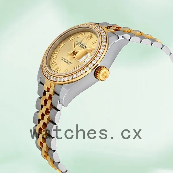 Rolex Datejust m279383rbr-0009 Ladies 28mm Automatic Silver-tone - Image 3