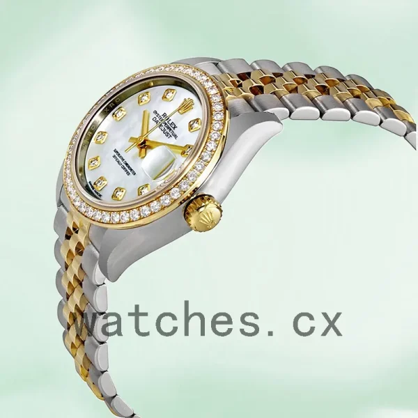 Rolex Datejust 28mm m279383rbr-0019 Ladies Mother of Pearl Dial Automatic - Image 3