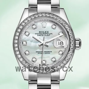 Rolex Datejust 28mm Ladies m279384rbr-0012 Automatic