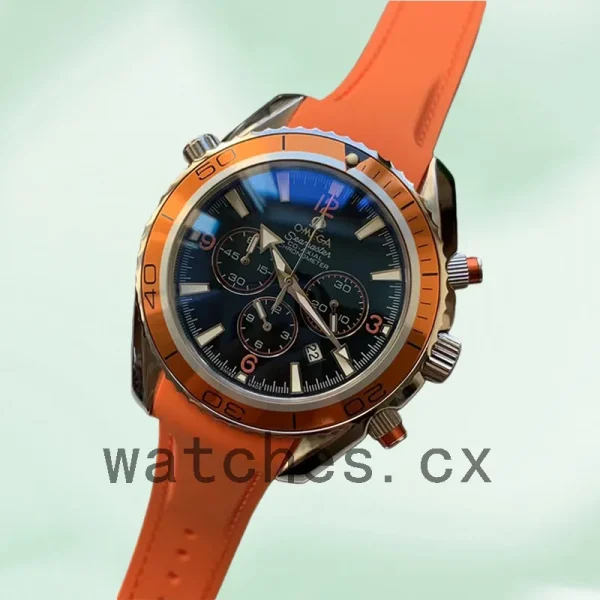 Omega Seamaster Men 2918.50.38 44 mm Japanese Quartz Black Dial - Image 3