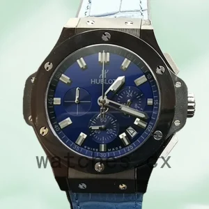 Hublot Big Bang 44mm Men's 301.CI.5190.GR Blue Dial Strap