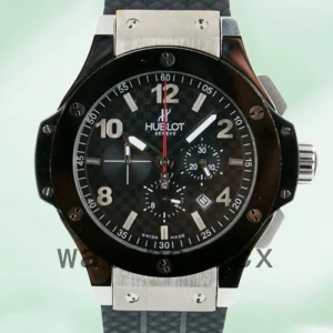 Hublot Big Bang Men's 301.SB.131.RX 44mm Silver-tone Black Dial
