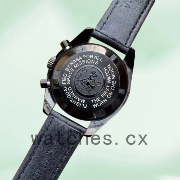 Omega Speedmaster 44mm 311.92.44.30.01.001 Men Japanese Quartz Black Dial - Image 2