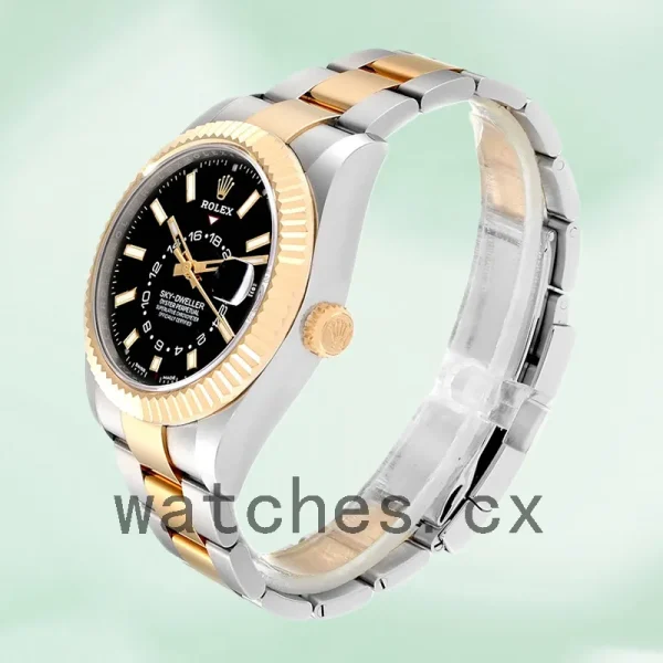 Rolex Sky-dweller Men's m326933-0002 42mm Oyster Bracelet - Image 3