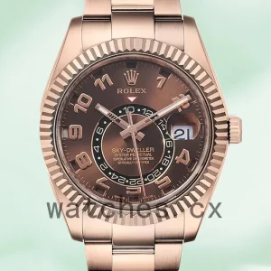 Rolex Sky-dweller 326935BRAO Men's 42mm Brown Dial