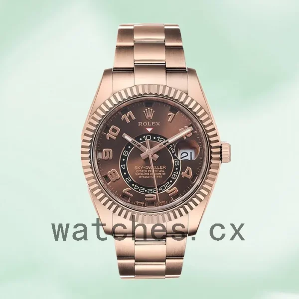 Rolex Sky-dweller 326935BRAO Men's 42mm Brown Dial - Image 2