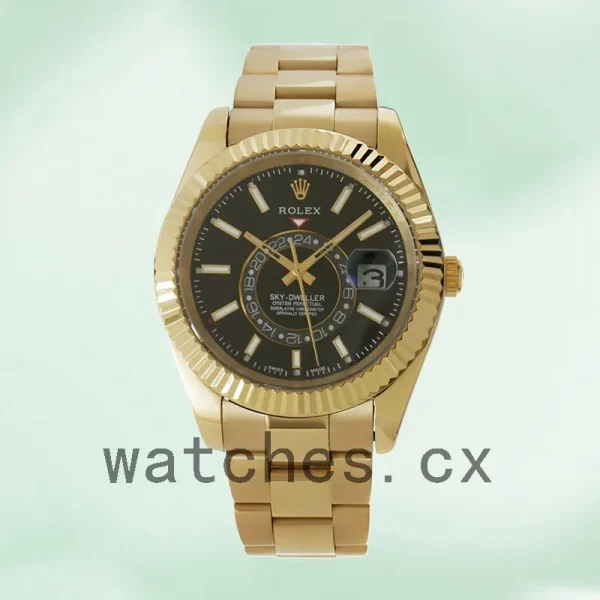 Rolex Sky-dweller Men's 326938BKSO 42mm Oyster Bracelet - Image 2