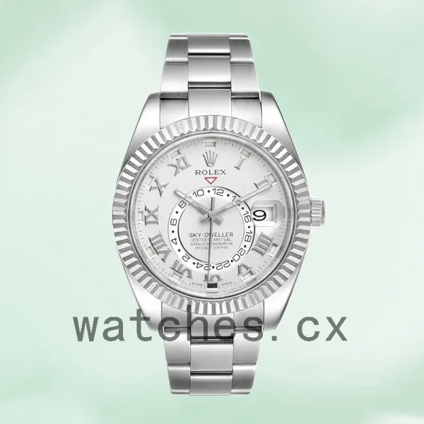 Rolex Sky-dweller 42mm Men's 326939-72419 Silver Dial Automatic - Image 2