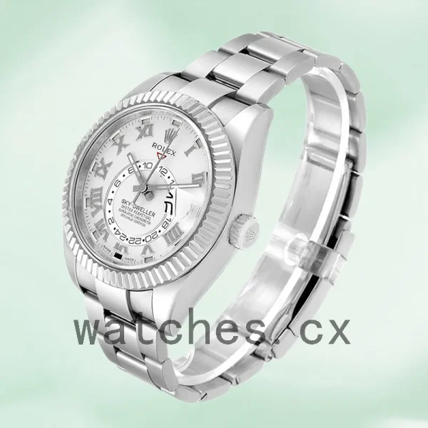 Rolex Sky-dweller 42mm Men's 326939-72419 Silver Dial Automatic - Image 3