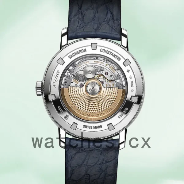 Vacheron Constantin Traditionelle 41mm 4010T/000P-B345 Men's Leather Strap - Image 4
