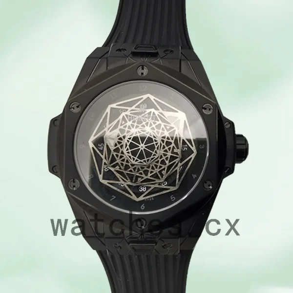 Hublot Big Bang Men's 415.Cx.1114.Vr.Mxm17 45mm Automatic Black-tone - Image 2