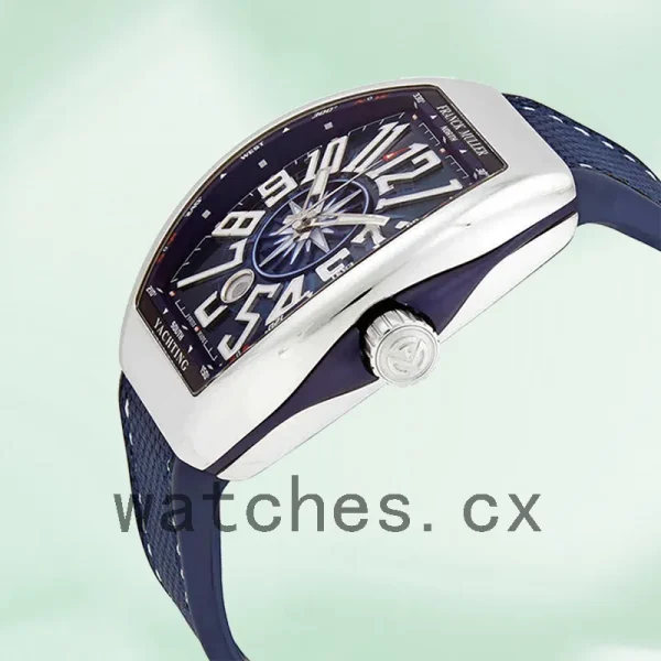 Franck Muller Vanguard 45mm 45SCYACHTBLU Men's Silver-tone - Image 3