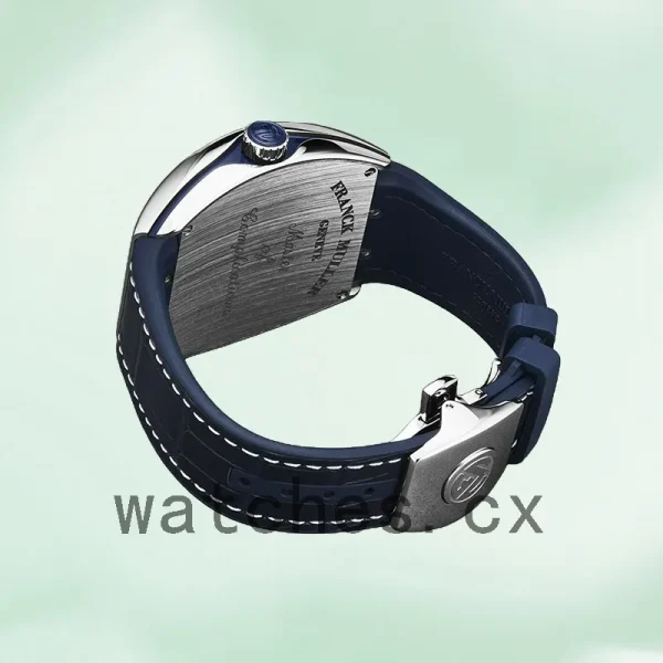 Franck Muller Vanguard 45mm 45SCYACHTBLU Men's Silver-tone - Image 4
