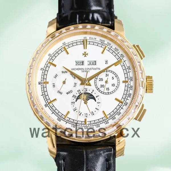 Vacheron Constantin Patrimony 43175/000P-B268 41mm Men's Leather Strap