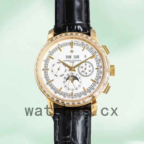 Vacheron Constantin Patrimony 43175/000P-B268 41mm Men's Leather Strap - Image 2