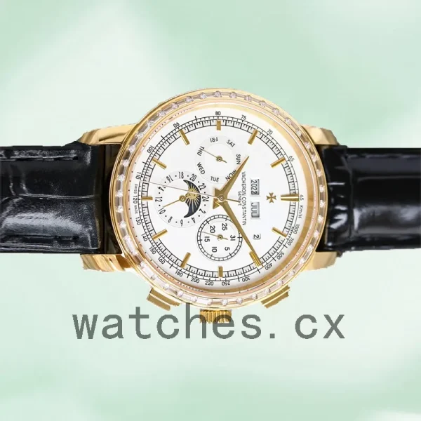 Vacheron Constantin Patrimony 43175/000P-B268 41mm Men's Leather Strap - Image 3
