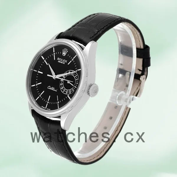 Rolex Cellini 39mm Men's m50519-0007 Black Dial - Image 3