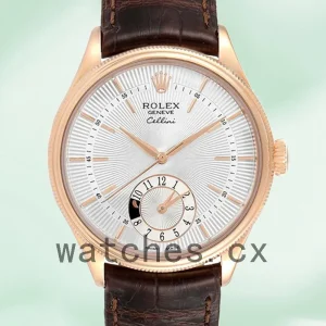 Rolex Cellini Men's m50525-0008 39mm Rose Gold-tone Automatic