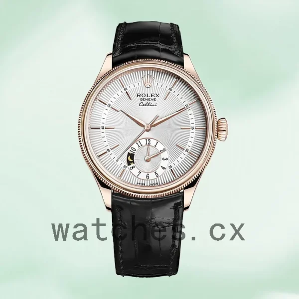 Rolex Cellini 39mm m50525-0009 Men's Rose Gold-tone Automatic - Image 2