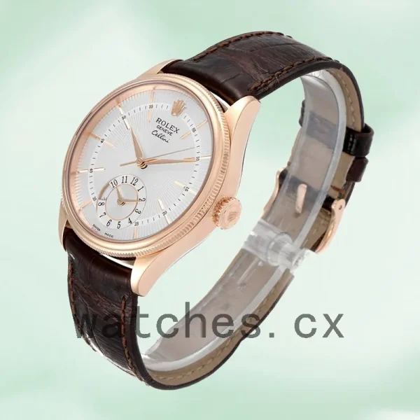 Rolex Cellini Men's m50525-0008 39mm Rose Gold-tone Automatic - Image 3