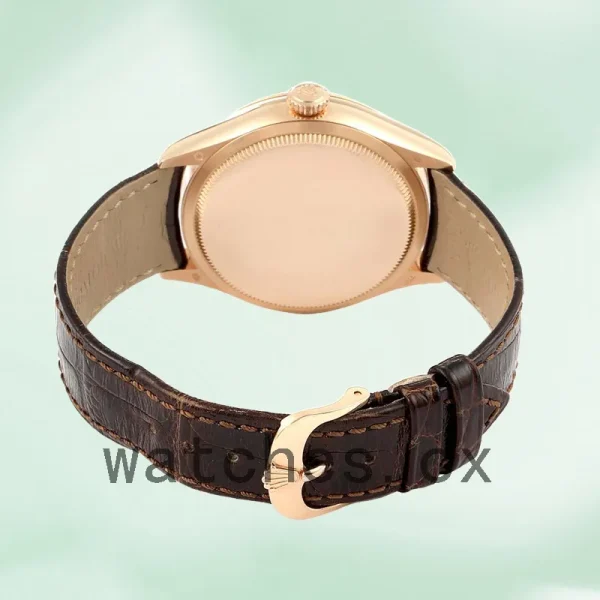 Rolex Cellini Men's m50525-0008 39mm Rose Gold-tone Automatic - Image 4