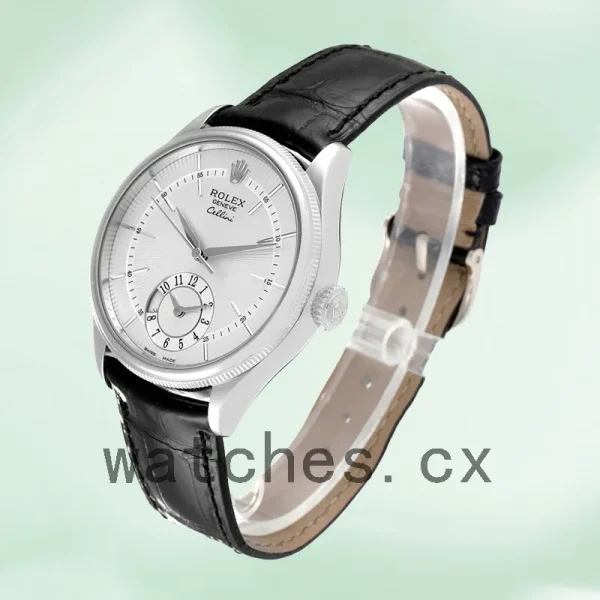 Rolex Cellini Men's m50529-0006 39mm Automatic Silver Dial - Image 3