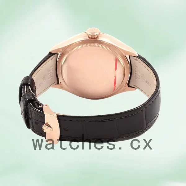 Rolex Cellini 39mm m50535-0002 Men's Automatic Leather Strap - Image 4