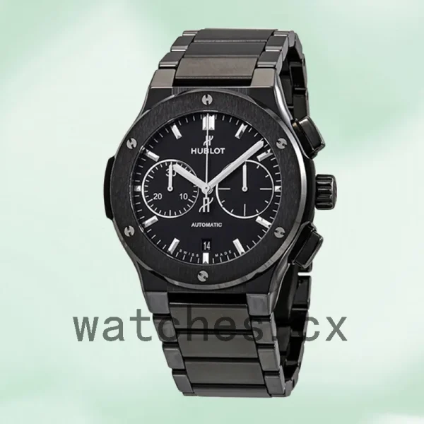 Hublot Classic Fusion 520.CM.1170.CM 45mm Men's Bracelet Silver-tone - Image 2