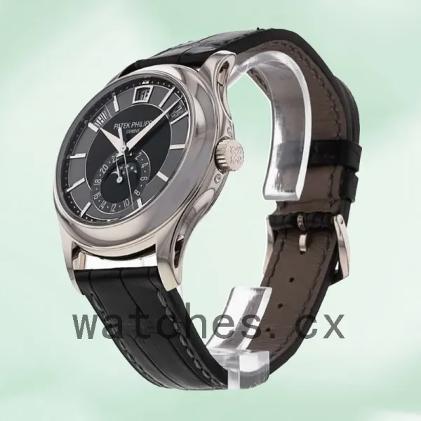 Patek Philippe Complications Men 5205G-010 40mm Leather Strap Automatic - Image 3
