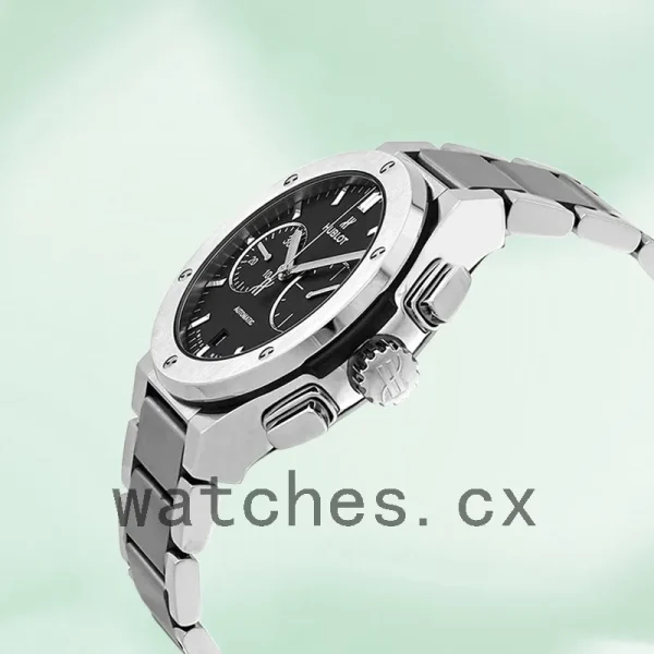 Hublot Classic Fusion 45mm 540.NX.1170.NX Unisex Bracelet Black Dial - Image 3