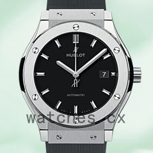 Hublot Classic Fusion 43mm/42mm/45mm 542.NX.1171.RX Men's Automatic Silver-tone